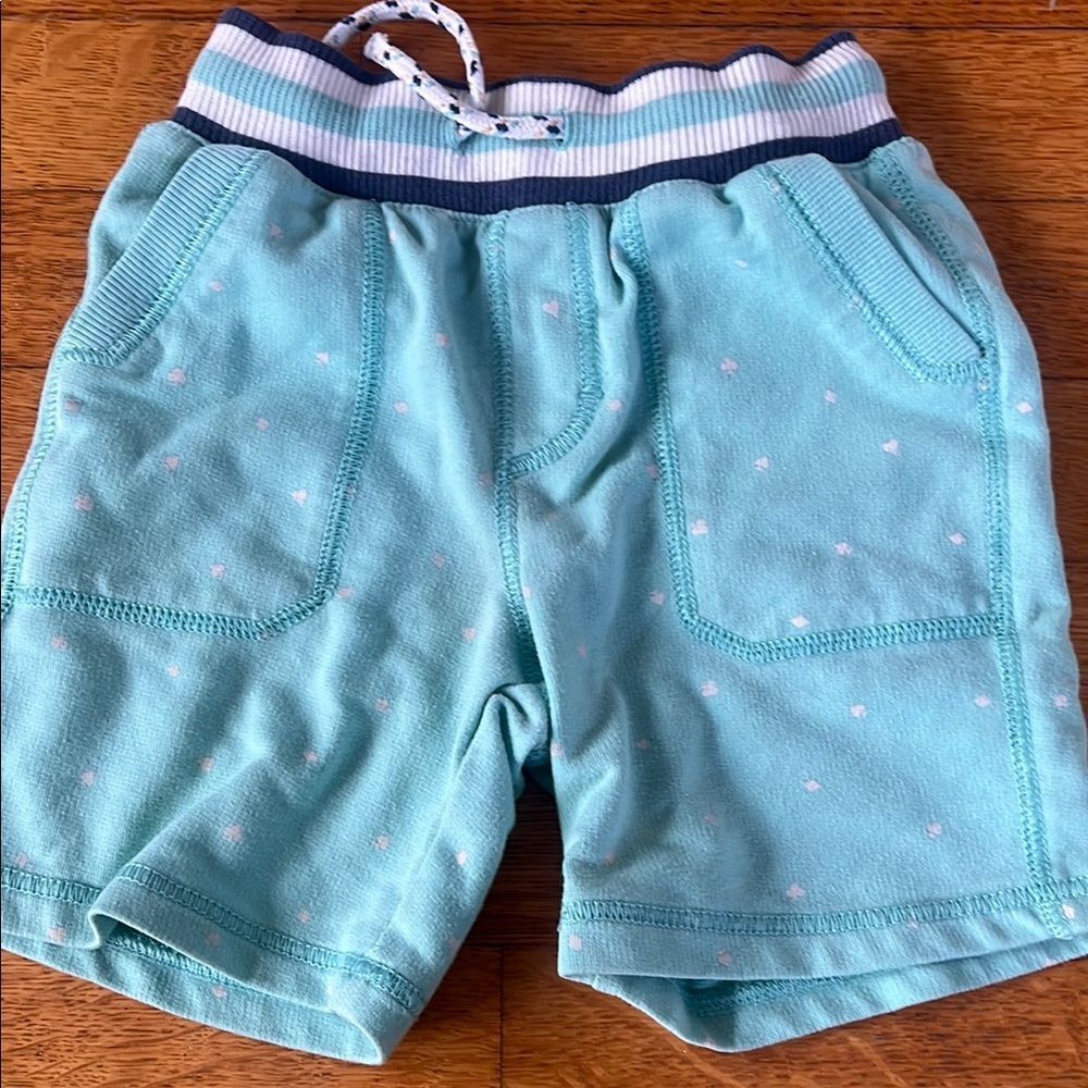 Kids Teal Shorts with Pockets
